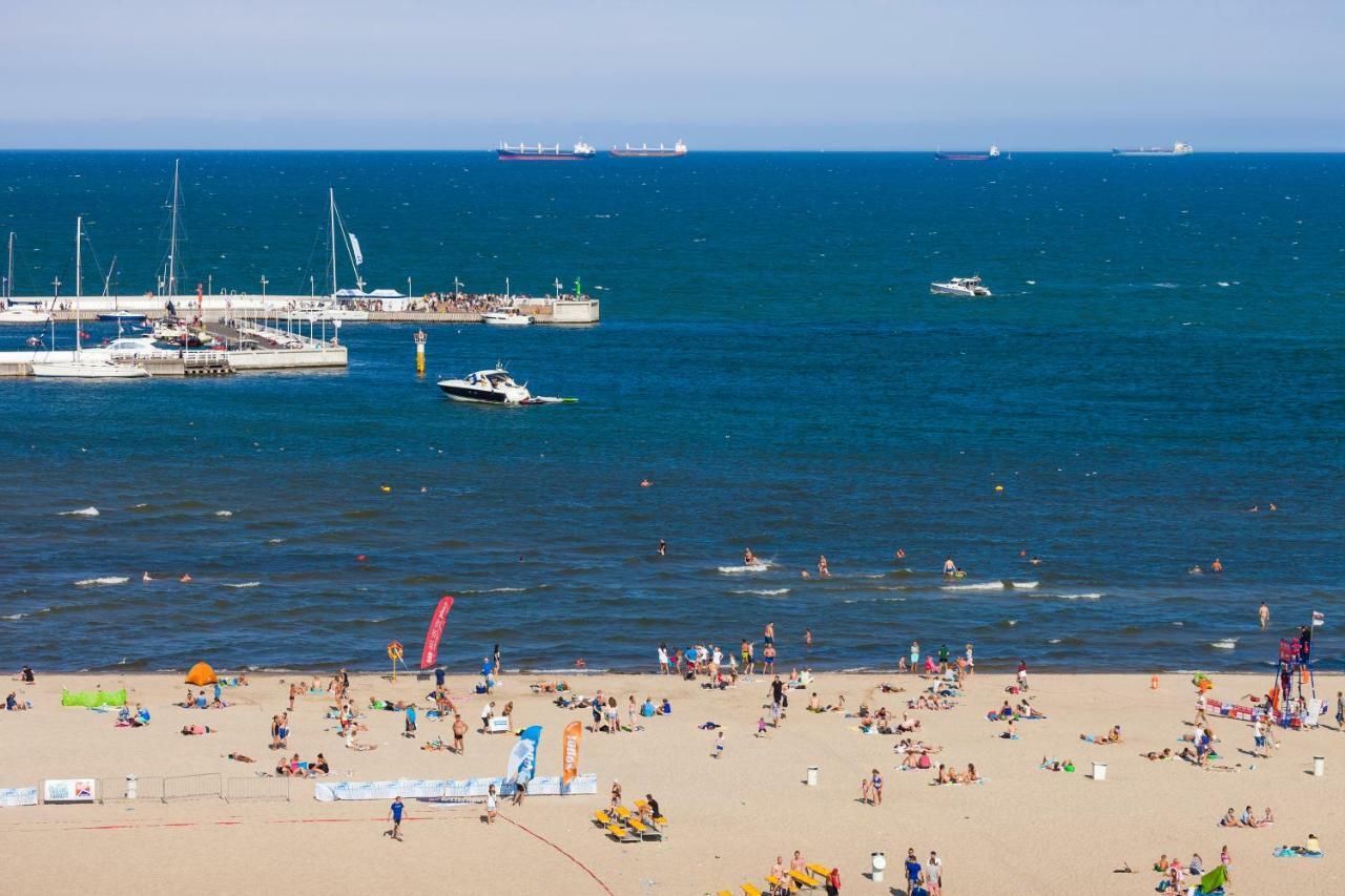 Visby : Premium Apartments On The Beach Gdansk Dış mekan fotoğraf